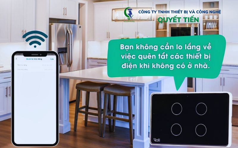 Lợi ích khi lắp công tắc thông minh