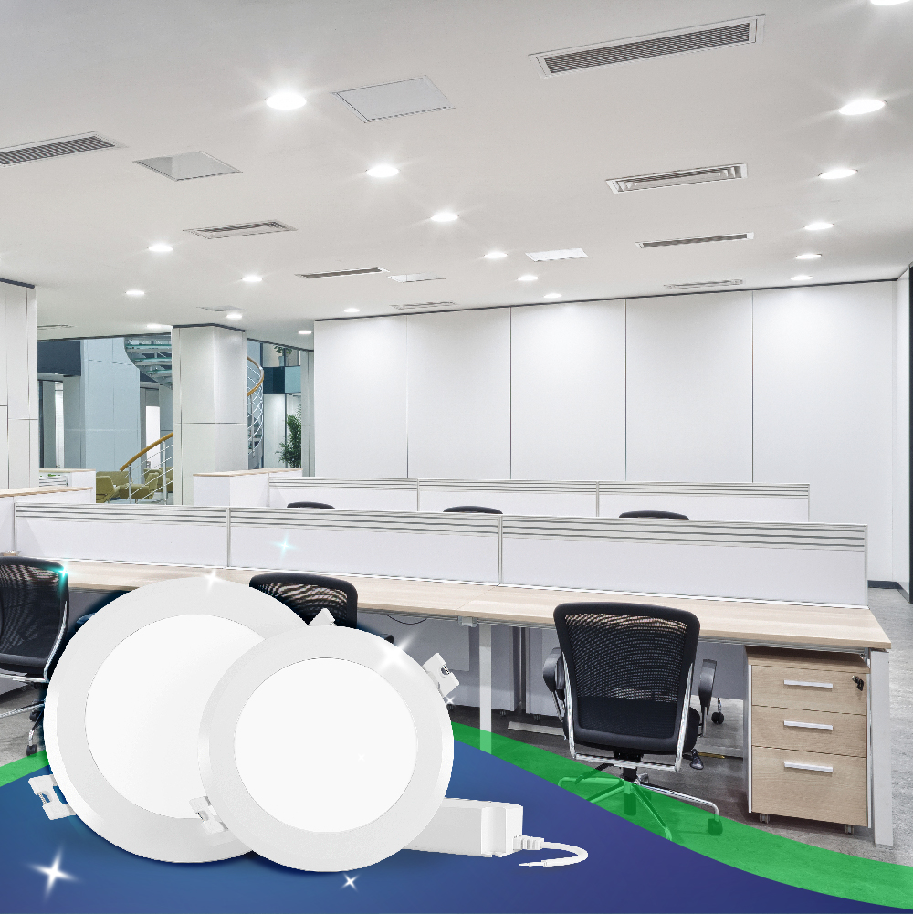 Đèn LED âm trần Downlight Rạng Đông.