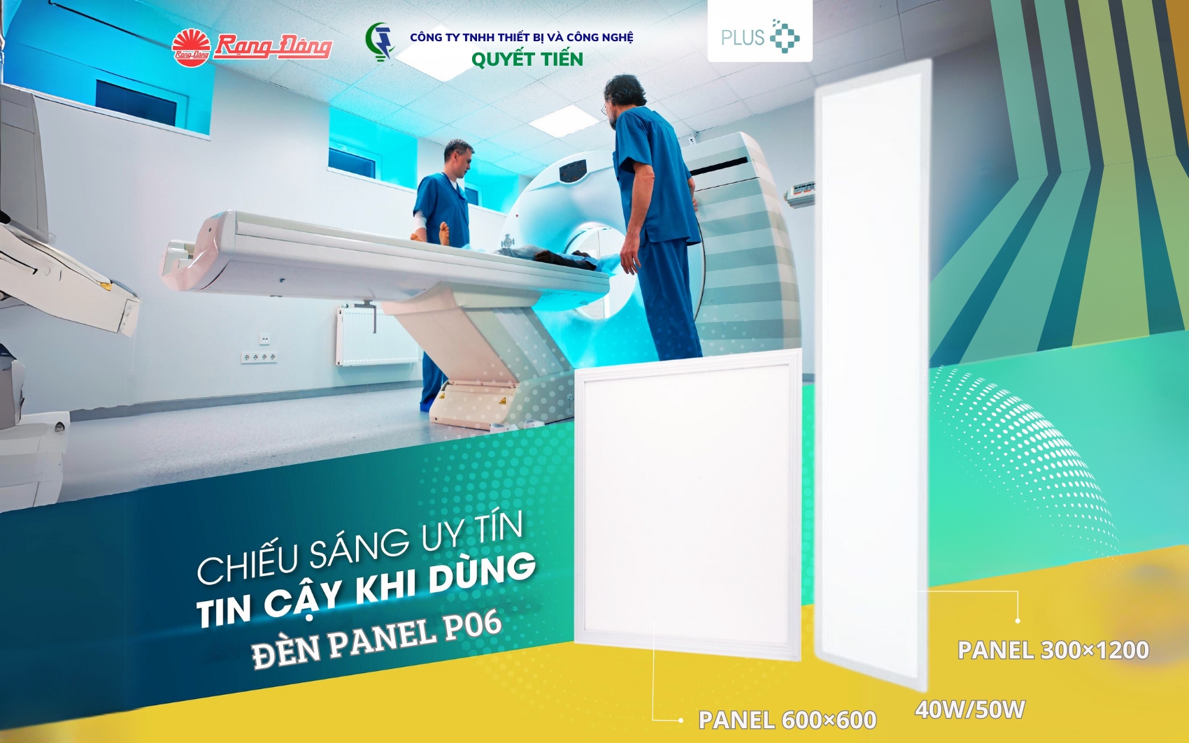 Đèn Panel P06 Rạng Đông