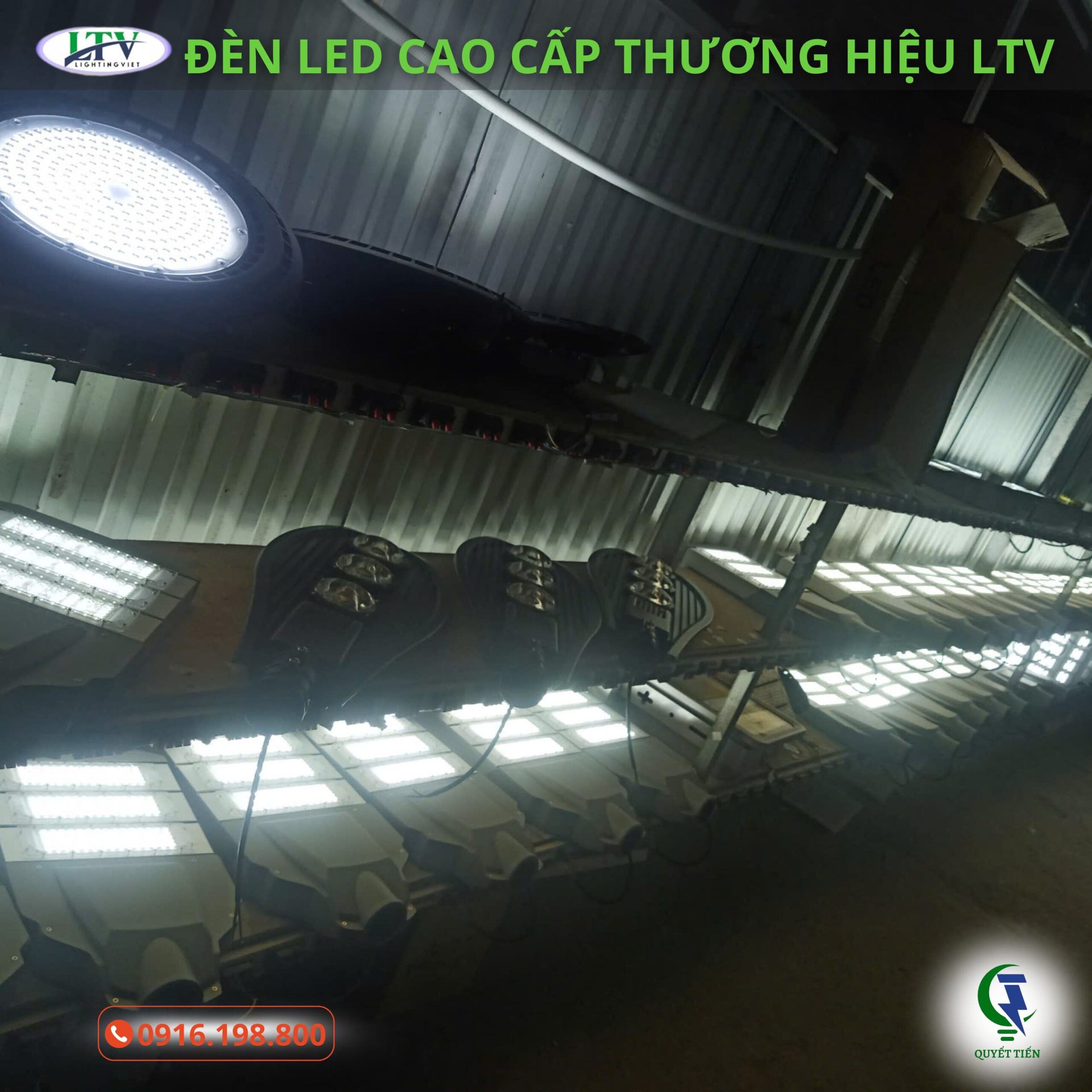 Đèn LED Công Nghiệp: Đèn đường LED LTV