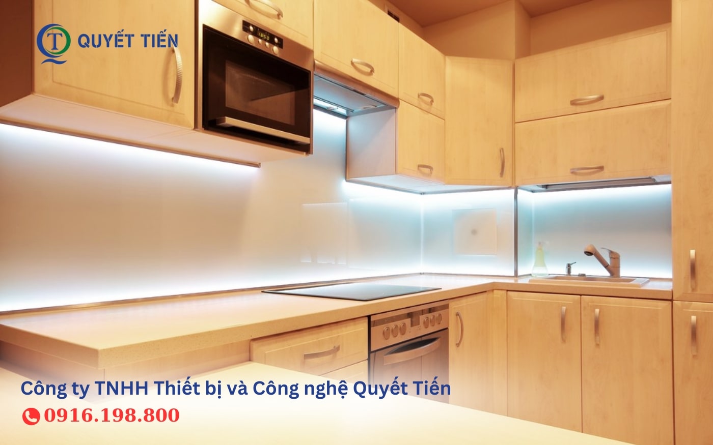 Đèn LED RGB trang trí phòng bếp