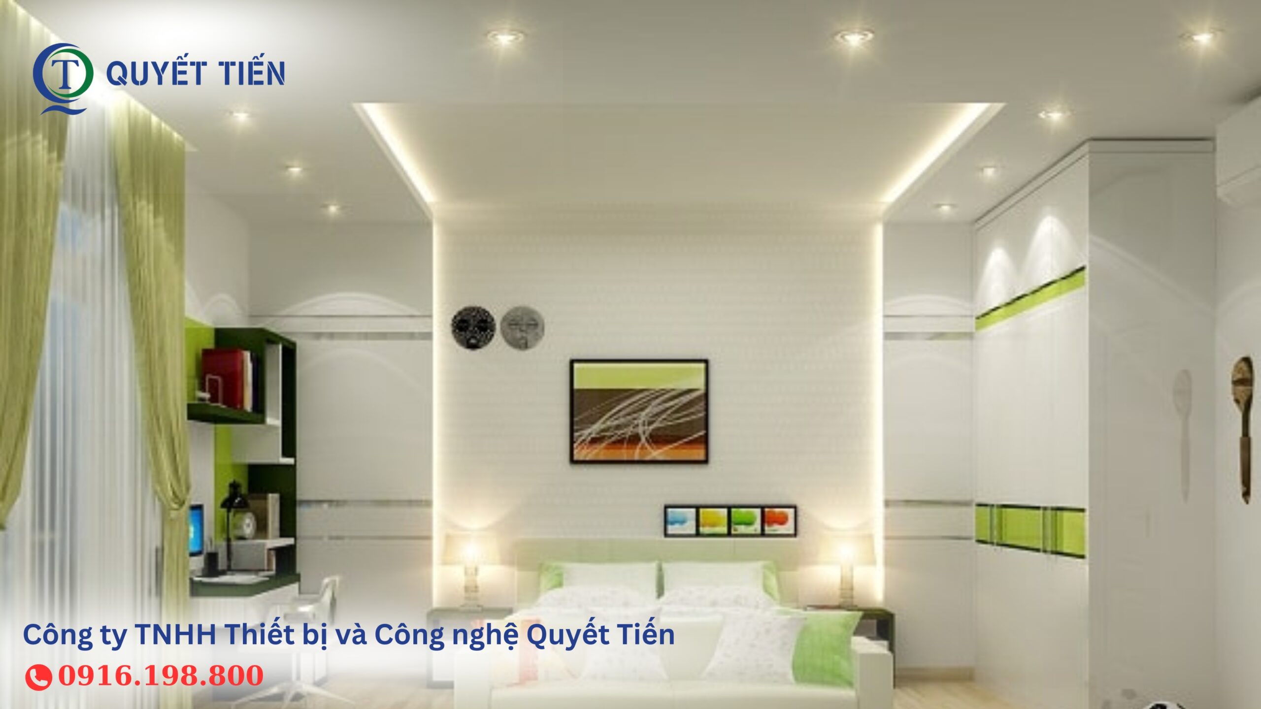 Hướng dẫn tính toán số lượng đèn LED âm trần thạch cao