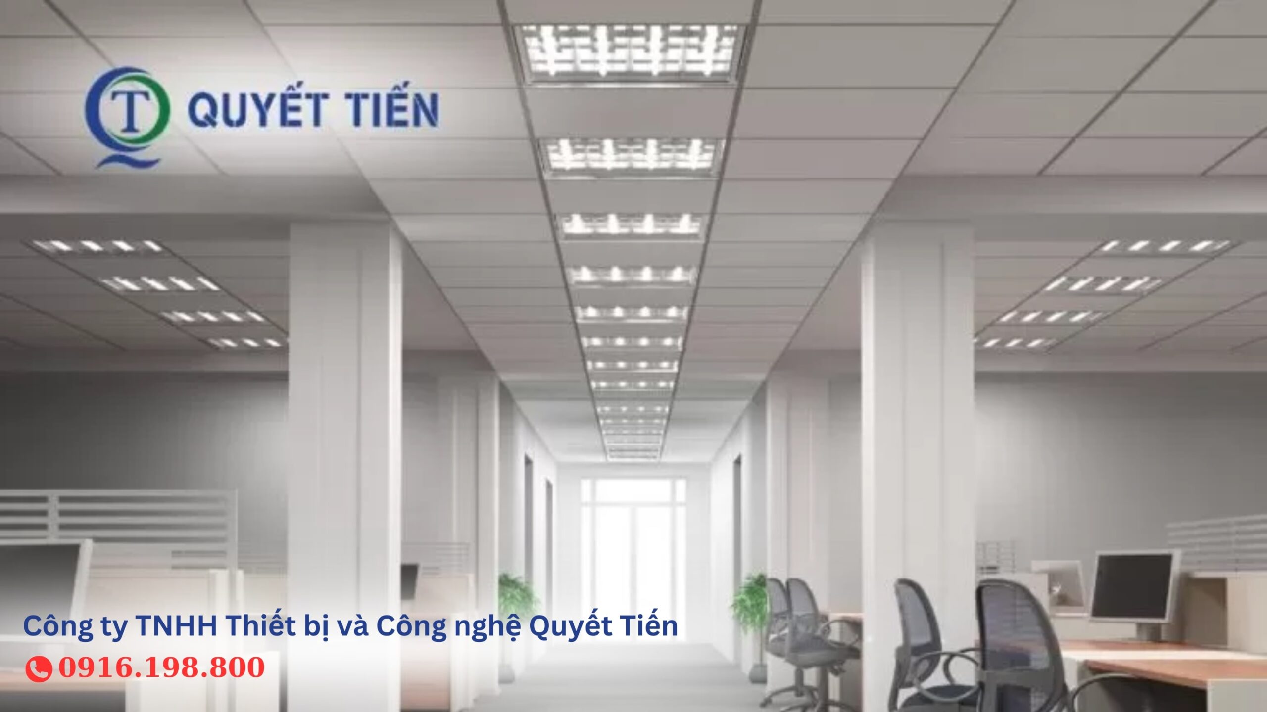 Đèn LED chiếu sáng văn phòng