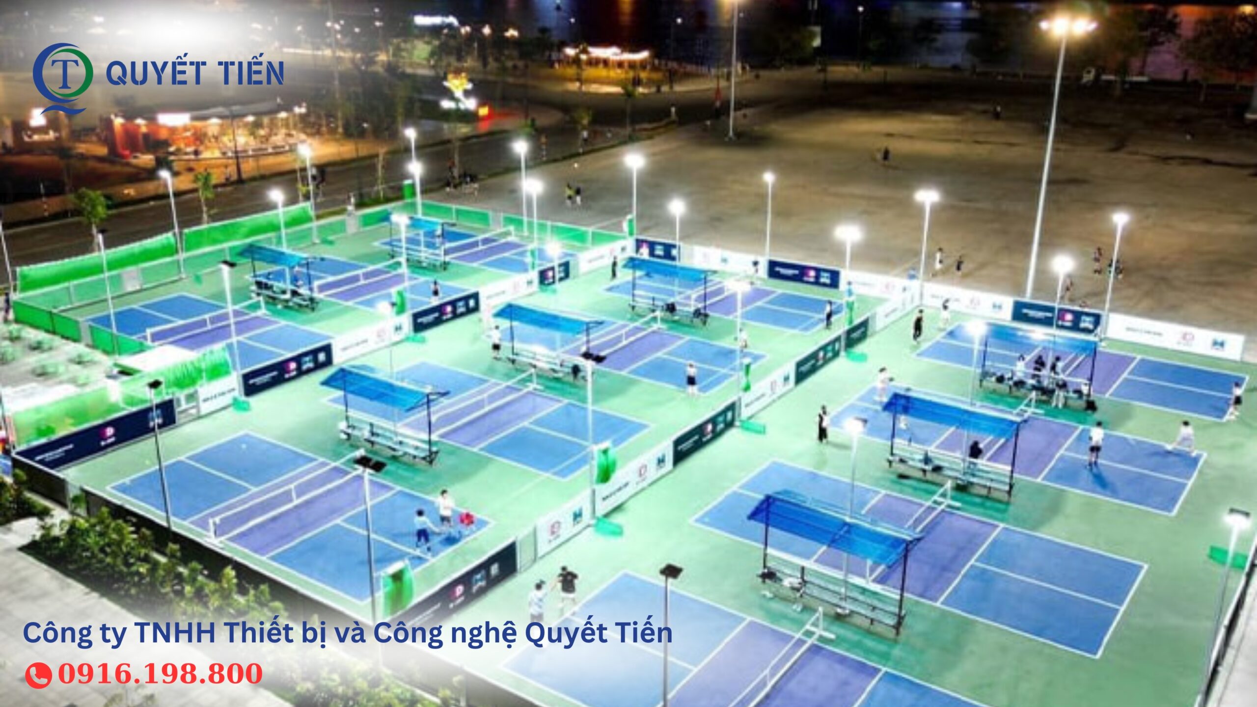 Sân pickleball chuyên nghiệp