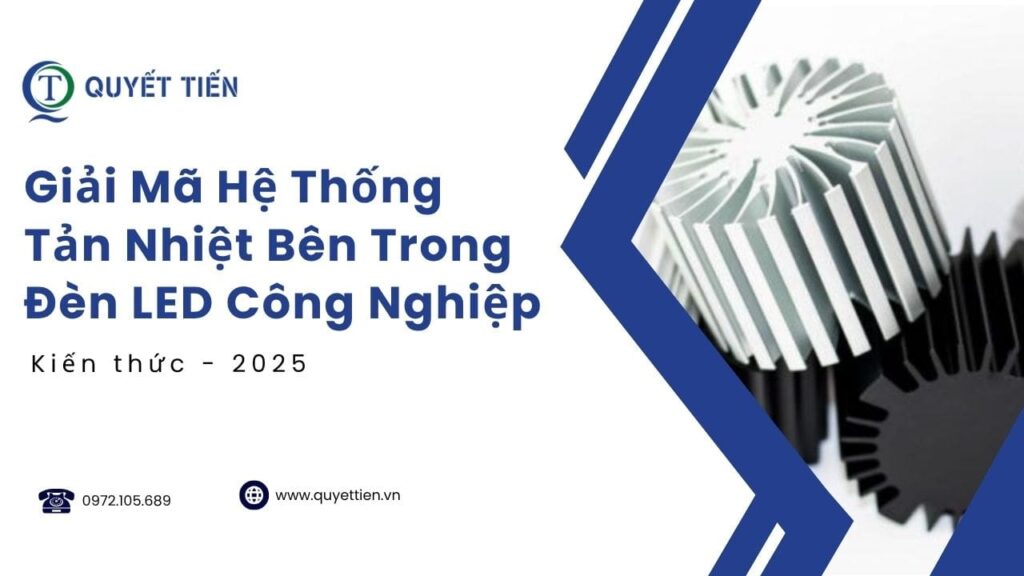 Hệ thống tản nhiệt bên trong đèn LED