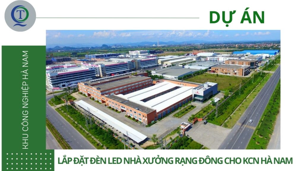 Dự án lắp đèn LED nhà xưởng HB02