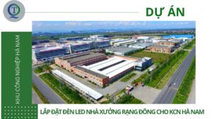 Dự án lắp đèn LED nhà xưởng HB02