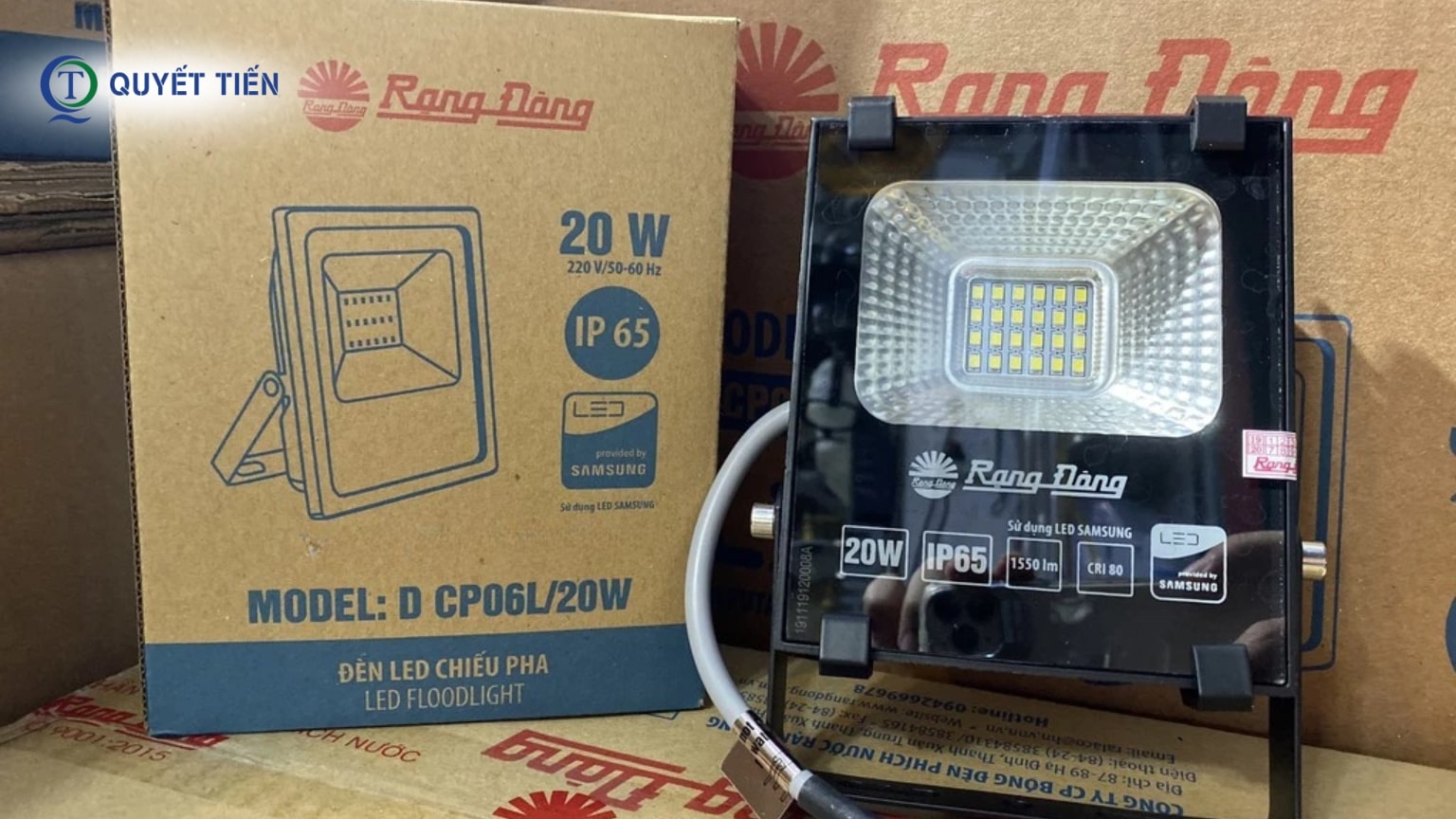 Đèn pha LED CP06 Rạng Đông