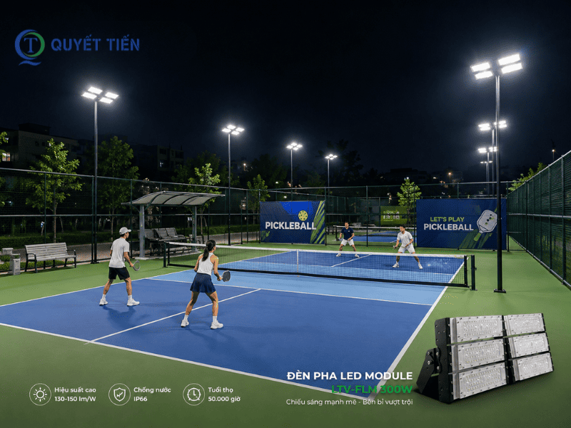 Đèn pha sân Pickleball LTV