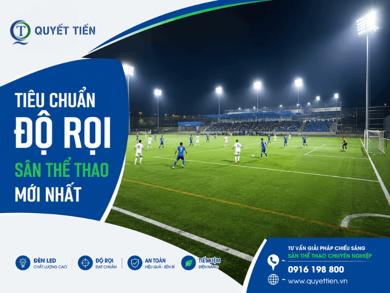 Tiêu chuẩn độ rọi sân thể thao