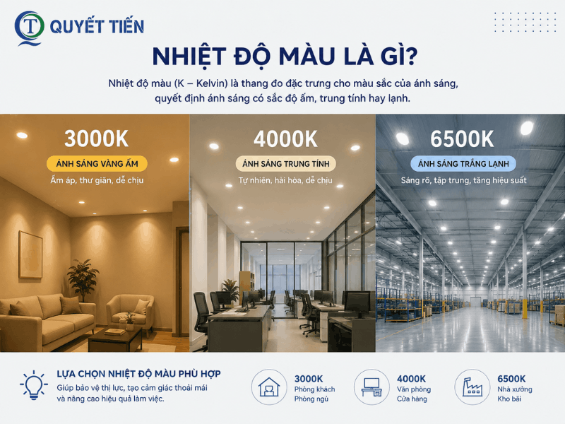 Nhiệt độ màu ánh sáng