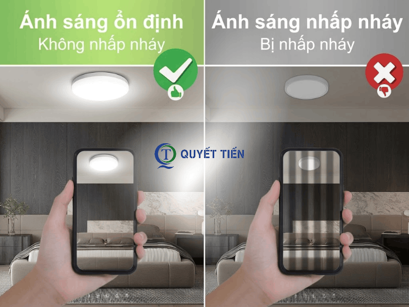 Hiện tượng đèn LED nhấp nháy